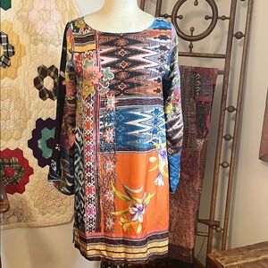 Johnny Was Luna Silk Dress